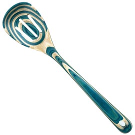 Baltique Mykonos Collection 12-1/2" Wooden Cooking Spoon, Safe for Nonstick