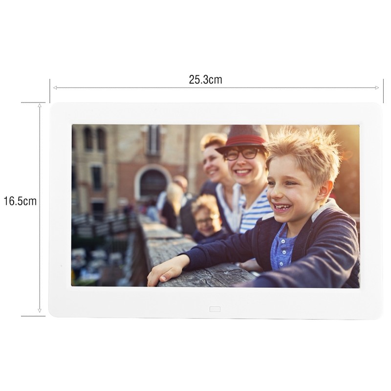 10.1Inch 1024*600 Digital Photo Picture Frame Alarm Clock Player Album