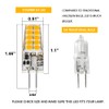 Yosenmi G4 LED Bulb 3W Equivalent to 20W T3 JC