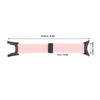 Silicone Watch Strap Waterproof Magnetic Folding Buckle Replacement Watchband for