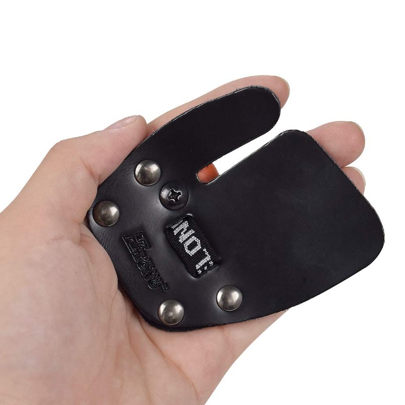 YLA Archery Finger Tabs Shooting Finger Guard Leather Protective Gears