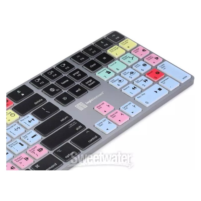 LogicKeyboard TITAN Wireless Backlit Keyboard for Avid Pro Tools -