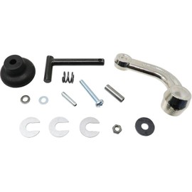 Jotul Wood Stove Chrome Door Handle Kit: 156321-SPFL