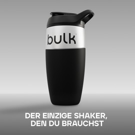 Bulk x Promixx Stainless Steel Shaker Bottle, 700 ml