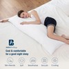 Atiksh Beddings Body Pillow case with Zipper Closure 100% Egyptian
