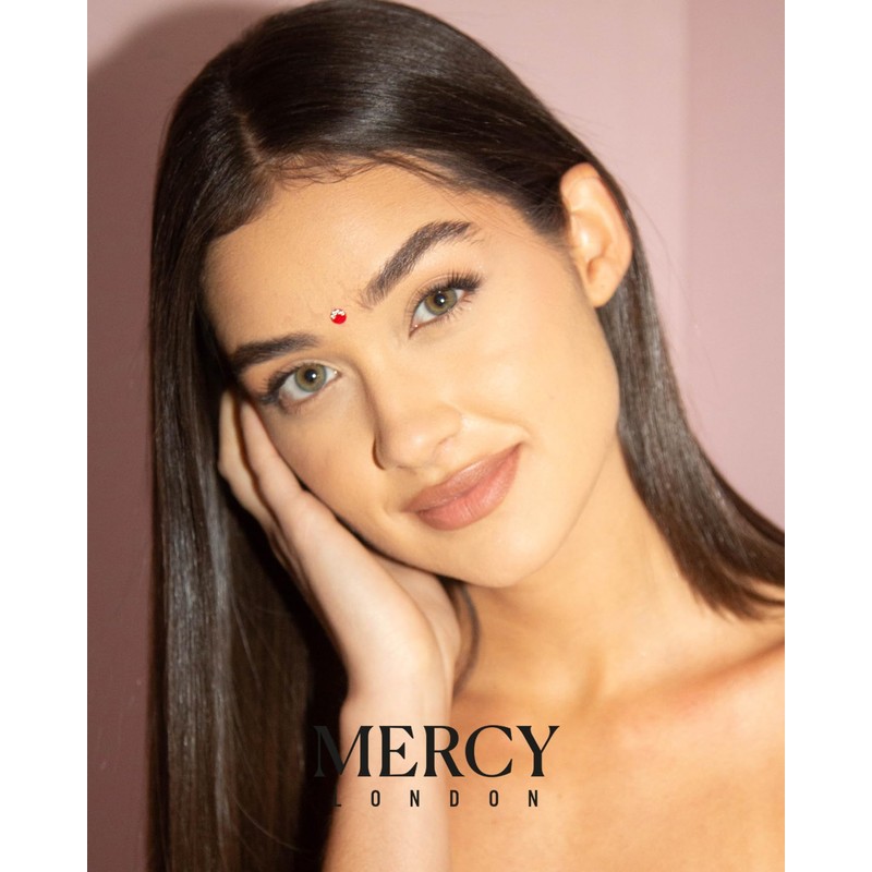 Chandni Chowk Bindis by MERCY LONDON Crystal Indian Bindi Face
