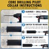 3" Dry/Wet Multipurpose Core Bit for Masonry, Concrete and Natural