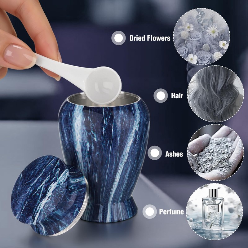 Small Urns for Human Ashes Keepsake 2.85 Inches Mini Urns