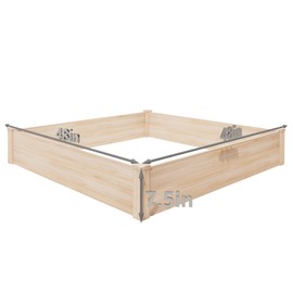 Kids Wooden Sand Box for Aged 3-8years Outdoor Sandboxes for Backyard Garden