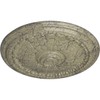 Ekena Millwork Brunswick Ceiling Medallion, Hand-Painted Castle Stone Crackle