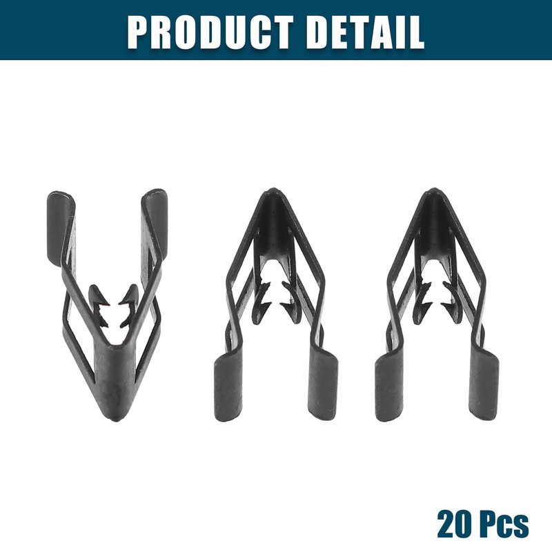 A ABSOPRO Pack of 20 Car Interior Trim Clips Suitable