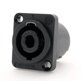Neutrik 4x Neutrik NL4MP 4 Pole Speak On Connector Chassis Panel Mount Speaker Terminal
