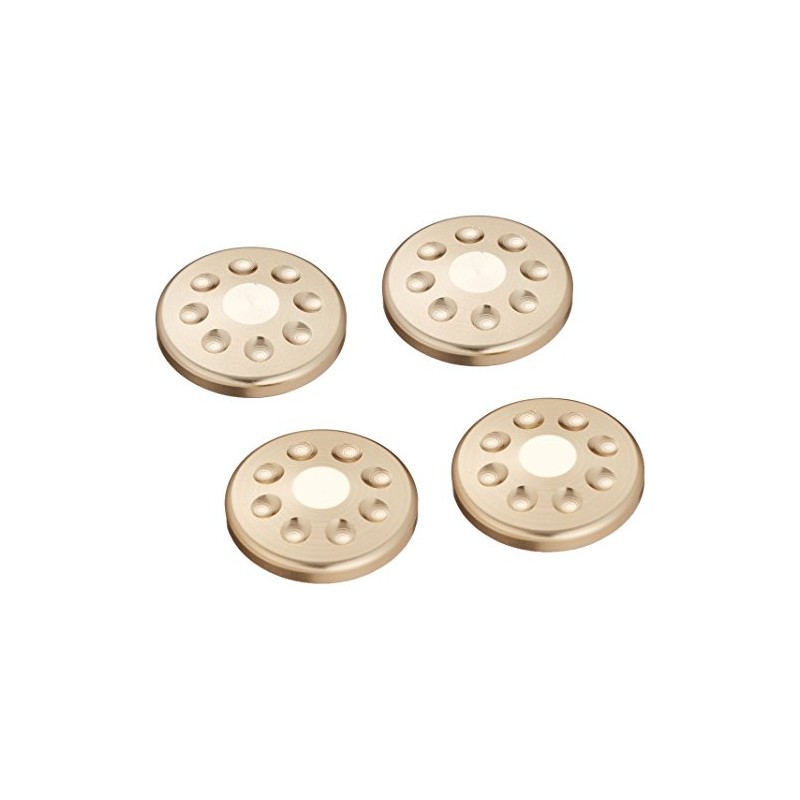 POSH 000820-12 Motorcycle Equipment Cap Bolt Cover for M8 Champagne