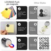 LOVIMAG Fridge Magnets 12Pcs Refrigerator Whiteboard Small Strong Magnet Classroom
