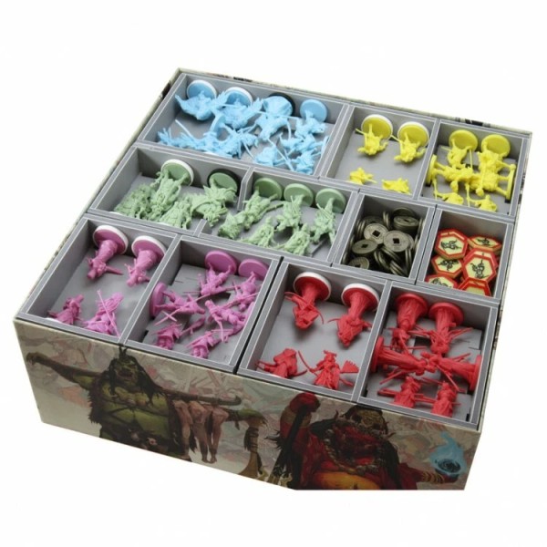 Folded Space FDSRIS Folded Space Box Insert: Rising Sun