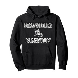 Strawberry Mansion Aesthetic Pullover Hoodie