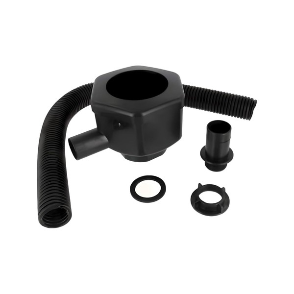 HOCHSTE® Ward Water Butt Rain Diverter Kit, Includes Hose, Lid,