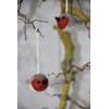 Én Gry & Sif Felt Robin Pendants Christmas Decoration -