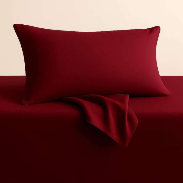 Toddler Pillowcases 12x16, 100% Egyptian Cotton, 600 Thread Count Ultra-Soft