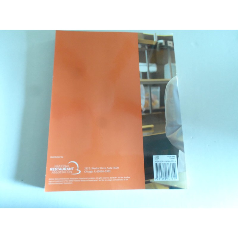SERVSAFE MANAGER BOOK 7TH ED, with answer sheet