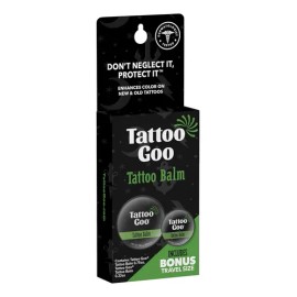 Tattoo Goo Paquete De Bálsamo De Tatuaje Y Bálsamo De Tamaño