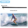 Gekufa SUP Waist Leash Quick Release Adjustable Waist Belt Leash