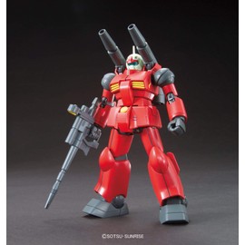 HGUC 190 Mobile Suit Gundam RX-77-2 Gun Cannon, 1/144 Scale, Color-Coded Plastic Model