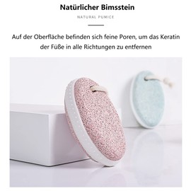 SHULLIN Natural Pumice Stone Pumice Stones Lava Stone Foot Care Natural Foot Scrub Pedicure Foot Scrub Callus Rasp Lava Pedicure Tools for Feet and Hands Remove Dead Skin (Green)
