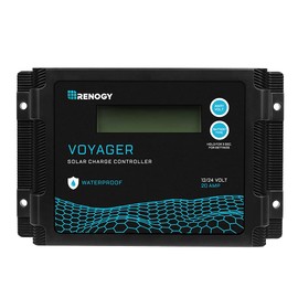 Renogy New Edition Voyager PWM Waterproof Solar Charge Controller (20A)