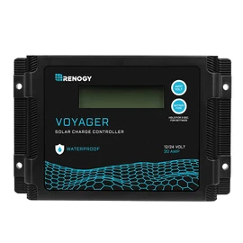 Renogy New Edition Voyager PWM Waterproof Solar Charge Controller (20A)