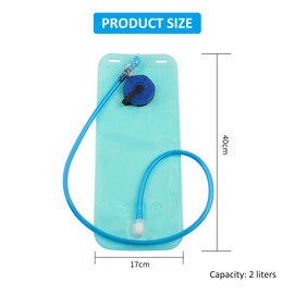 Hydration Bladder, 2L Bicycle Hydration Bladder, Water Bladder, Water Bladder, Portable Water Bottle, Antibacterial Hydration Bag, Leak-Proof Water Reservoir, Hydration Bladder Backpack, Hydration