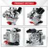 Carburetor for GY6 125cc 150cc 4 Stroke 152QMI 152QMJ 157QMI
