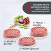 Westmark Hamburger Maker with Lifting Device + 80 Pieces Burger