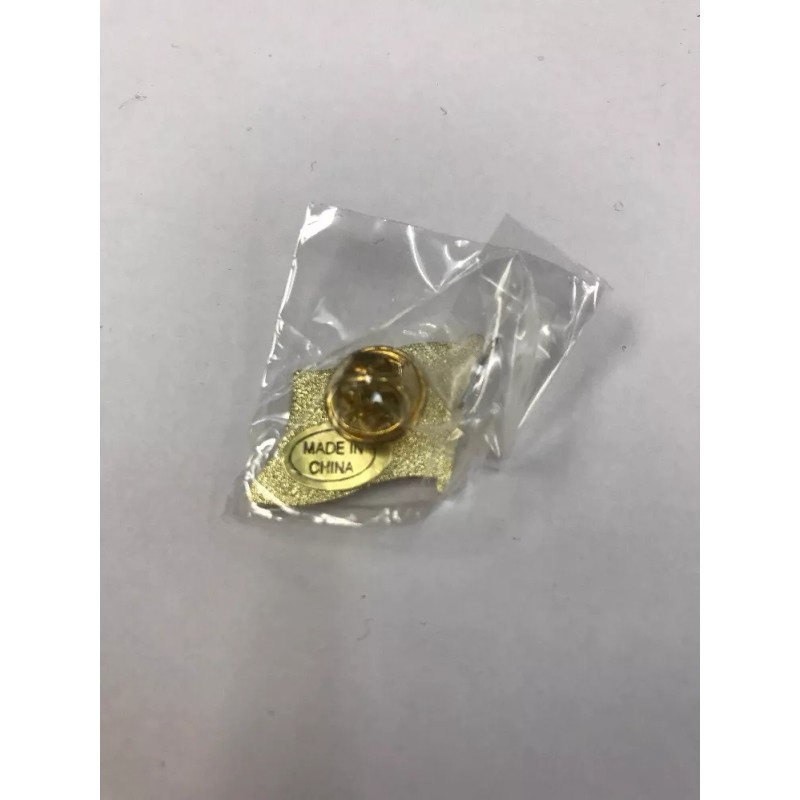 American Wavy Flag Lapel Pin Patriotic USA