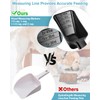 2 Cup Dog Food Scoop(2 Pack), Plastic Pet Food Scoop