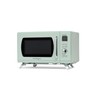Nostalgia MCMO9FTSG Mid-Century Retro 0.9 Cu. Ft. 900-Watt Countertop Microwave