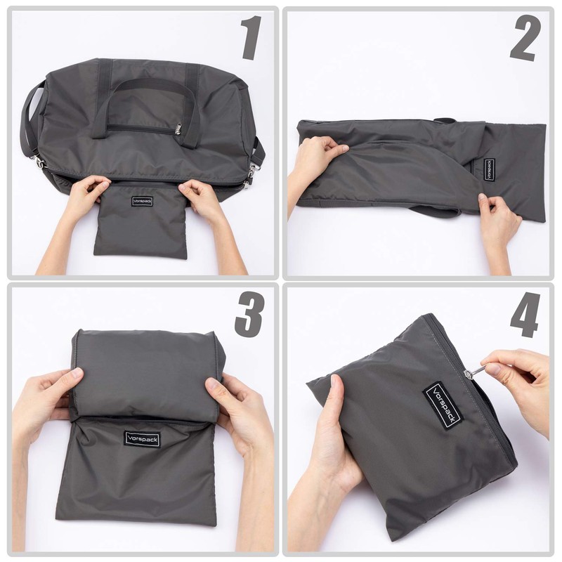 Vorspack - bolsa deportiva plegable y ligera, con bolsillo interior