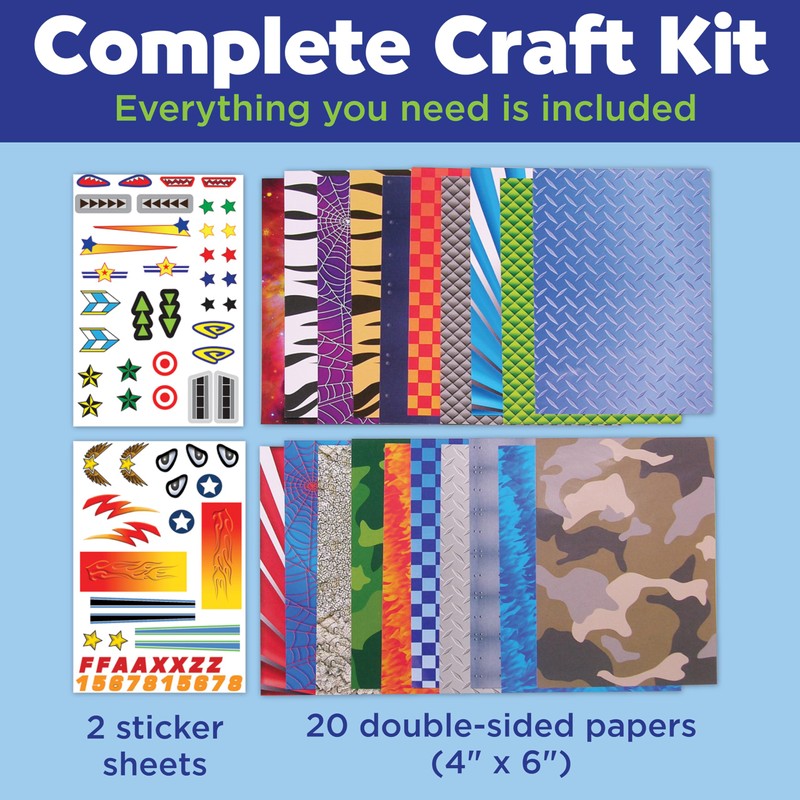 Creativity for Kids Paper Airplane Squadron - Create 20 Paper