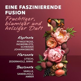 MEXX BLACK Woman Eau de Toilette, fesselnd-intensiver Duft fruchtiger Noten für sinnliche Frauen, 30ml