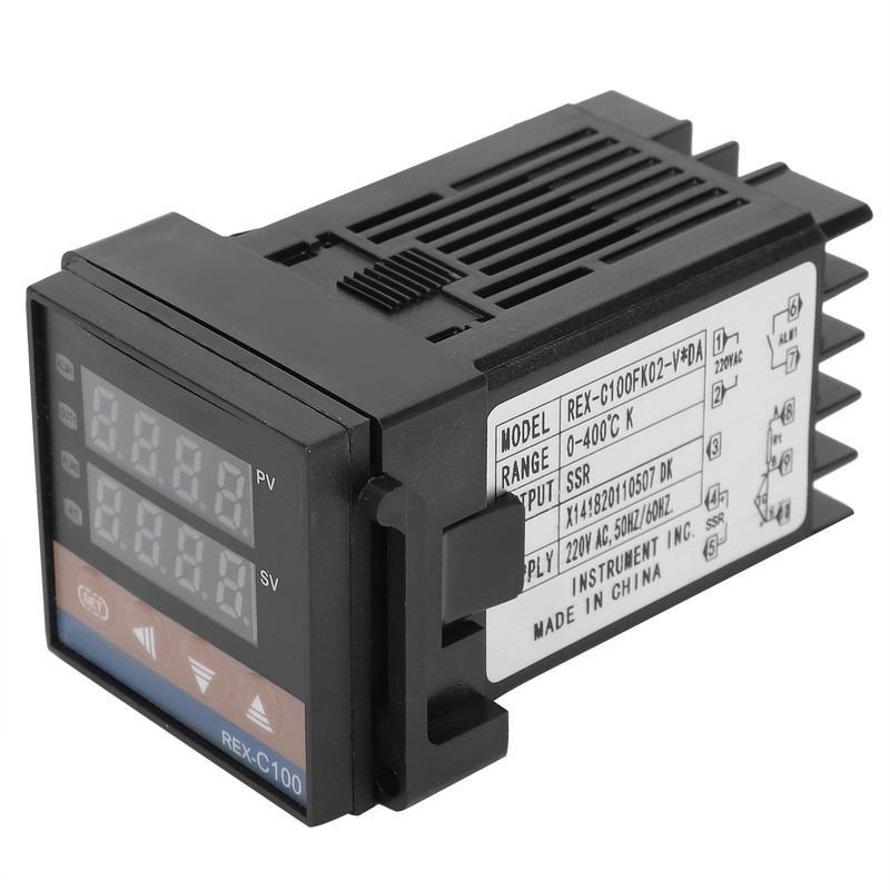 BERM Temperature Controller Digital Display Smart Thermostat Switch REXC100FK02VxDA