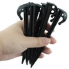 SZCXDKJ 20 Pcs Plastic Tent Pegs, Heavy Duty Plastic Camping