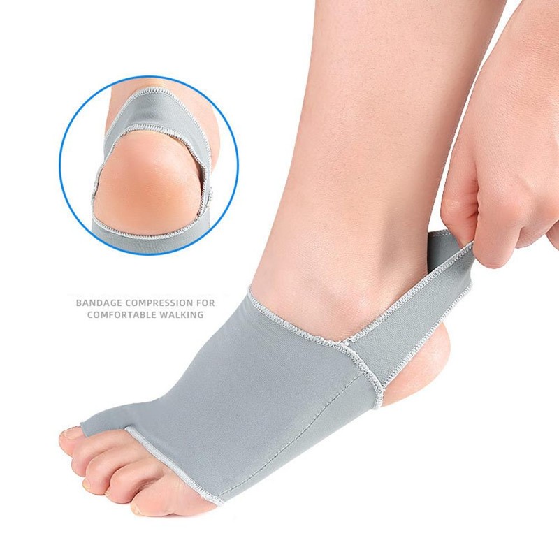 1 Pair 2 in 1 Arch Support Sleeve Brace Big
