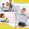 Haiabei 4Pcs Dry Erase Whiteboard 8 x 12'' Magnetic White