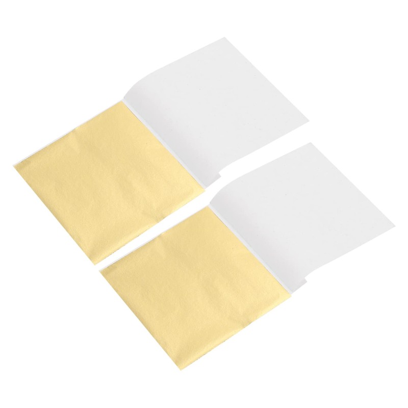 TEHAUX 4sets Sheets Foil Art DIY Crafts Gilding Craft Foil