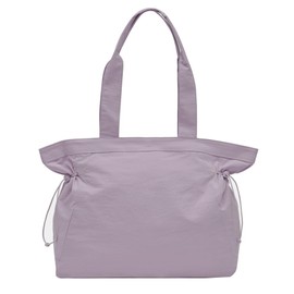PAIRBIRDS Tote Bags for Women 18L Side Cinch Hobo Bags Foldable Shopper Bag Shoulder Bag for Gym, Work, Travel (Grayish Purple)