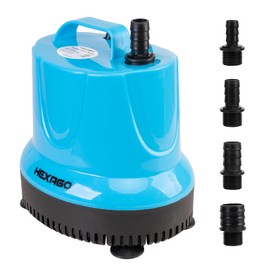 800 GPH Submersible Water Pump – 100W Sump Pump with 11ft High Lift for Outdoor Ponds, Hydroponics, Statues, Waterfalls, Aquariums, and Fish Tanks