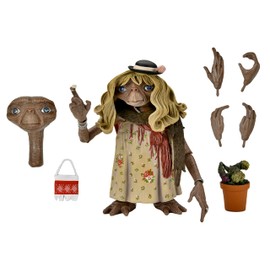 NECA E.T. The Extra Terrestrial: 40th Anniversary Dress-Up E.T. Ultimate 7" Action Figure