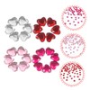 jojofuny 400pcs Flatback Acrylic Rhinestones for Crafts Sparkly Heart Shaped