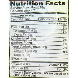 Island Snacks High Energy Mix, 6 Ounce, 6 Count