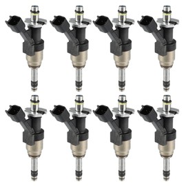 X AUTOHAUX 8 Pcs 12668390 Fuel Injector Nozzle Replacement for Chevy Silverado for GMC Sierra 1500 2500 4.3L V6/5.3L V8 2014-2018 for Yukon XL for Suburban 2015-2018